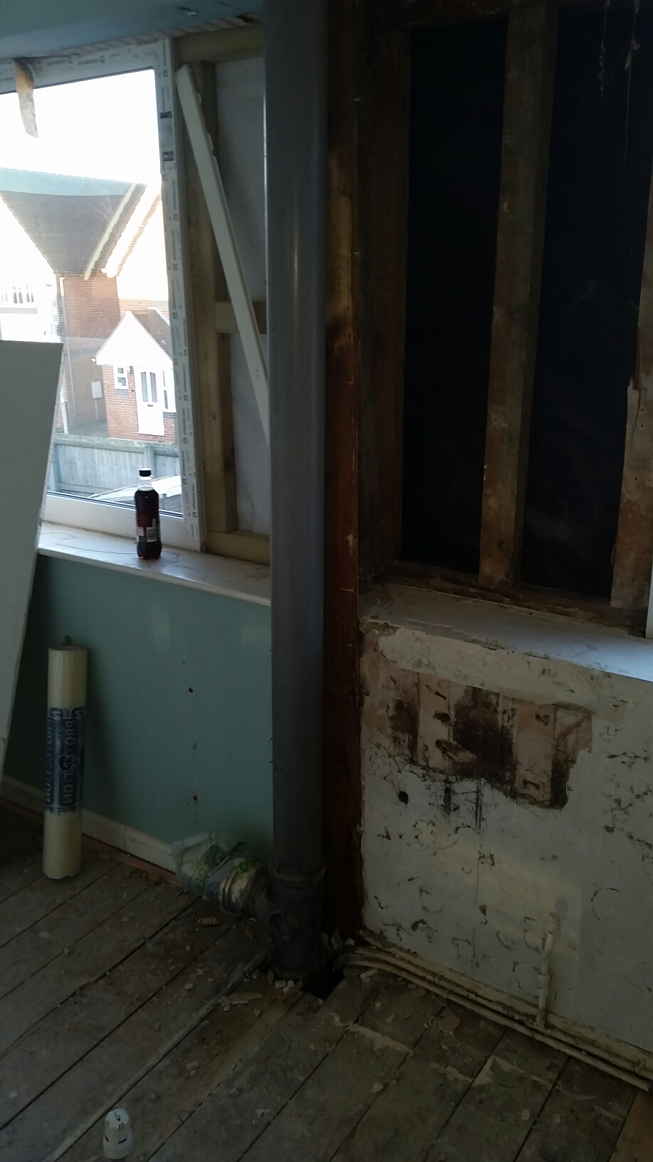 918px x 1632px - Today's progress, bathroom in Tingley near Leeds | AJD Interiors